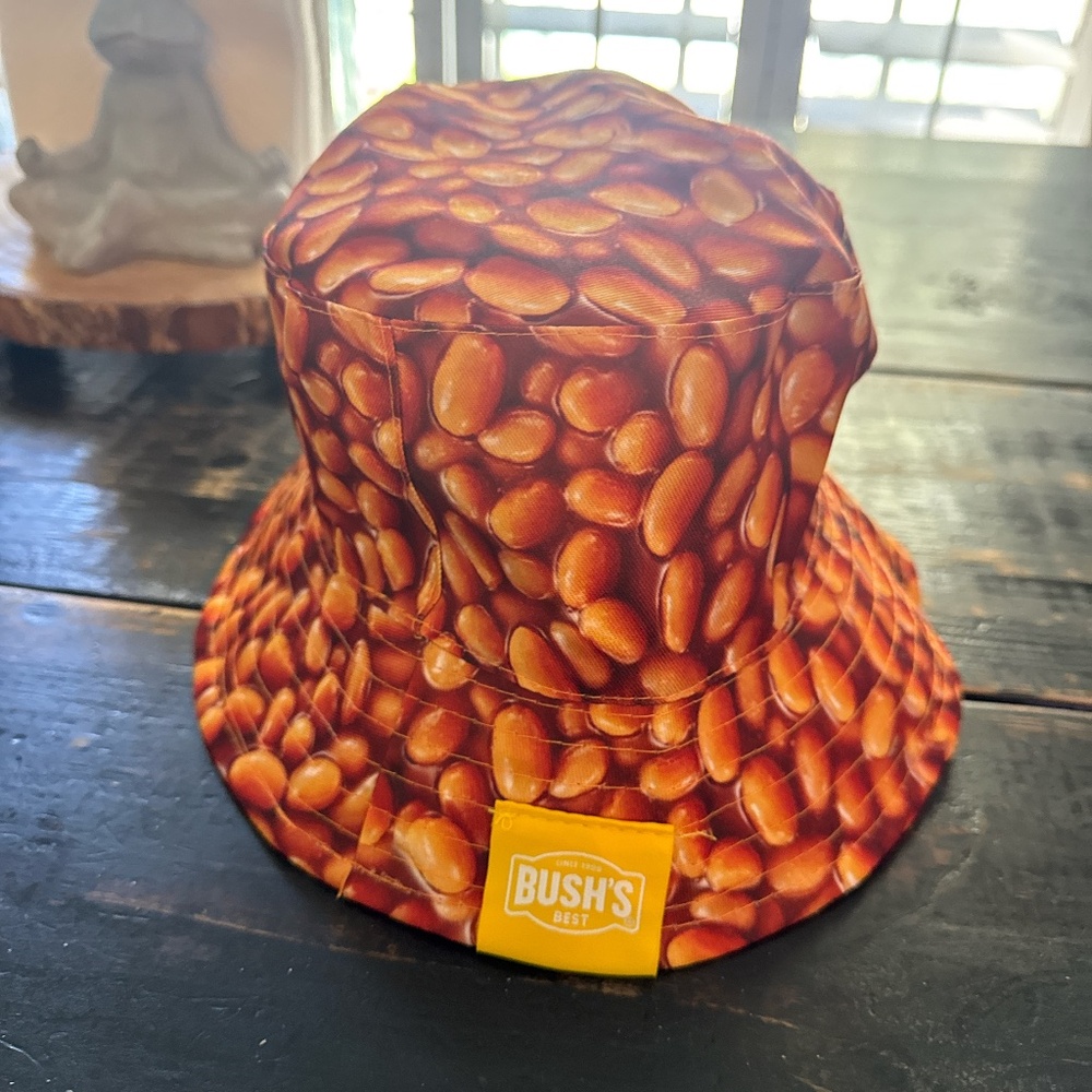Bush’s baked bean hat brand new
